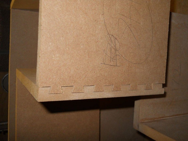 Dry fitting pieces